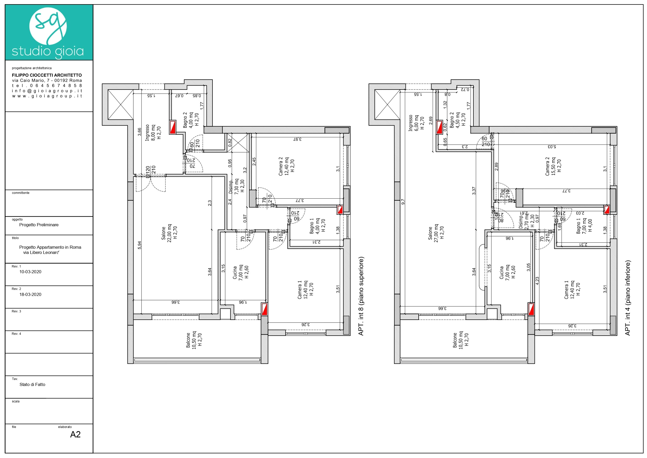 studio gioia roma progetto ristrutturazione appartamento